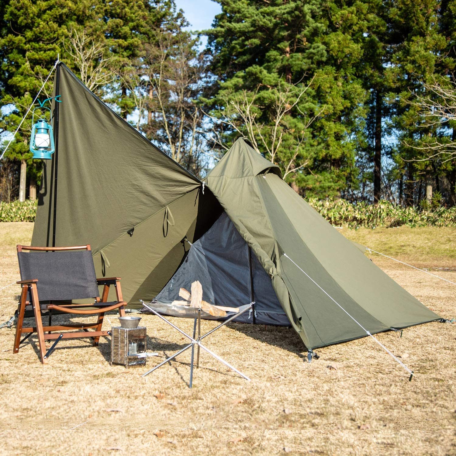 雑誌で紹介された BUNDOK バンドック ソロティピー 1 TC グランド